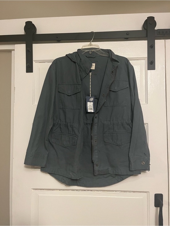 Universal Thread Jackets & Blazers - Universal Thread Men's Hooded Field Jacket - Slate Green